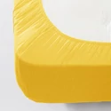 Kép 2/3 - Ely Okkersárga jersey gumis lepedő - 100x200 cm